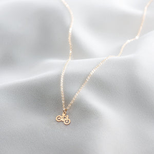 Bicycle Charm Necklace