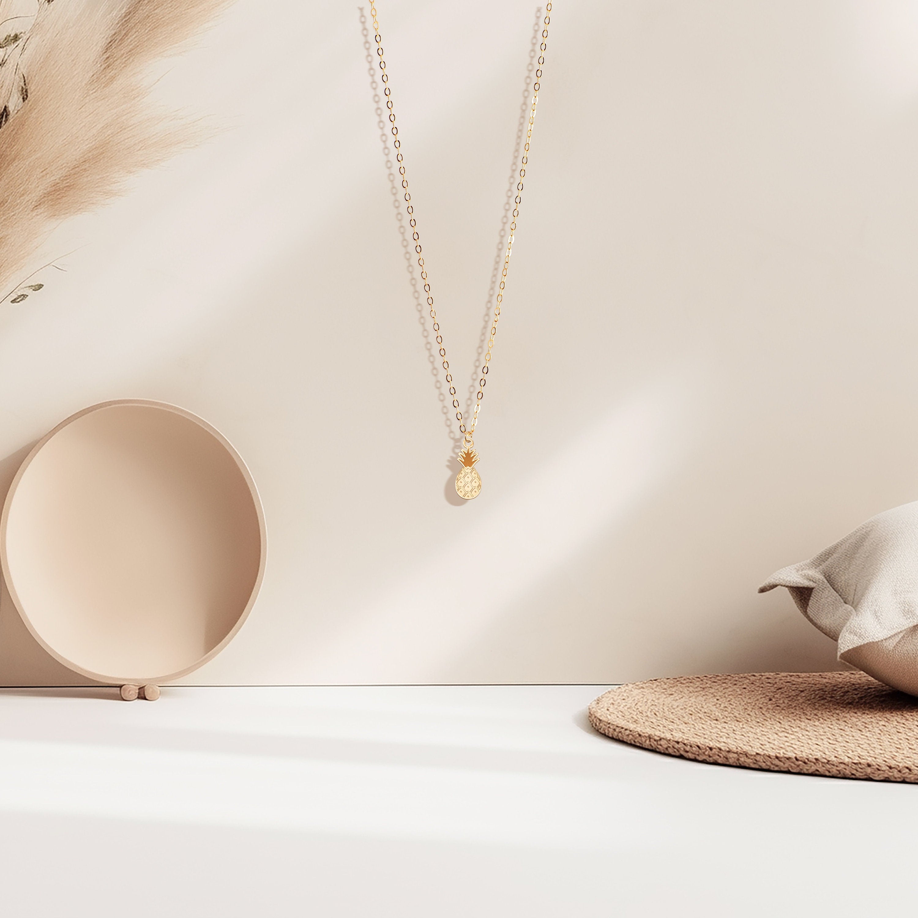 Pineapple Pendant Necklace