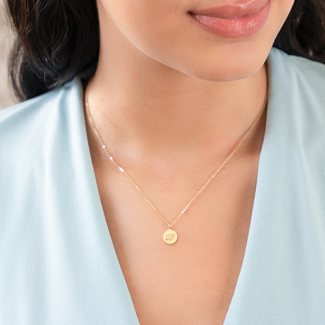 Snail Disc Gold