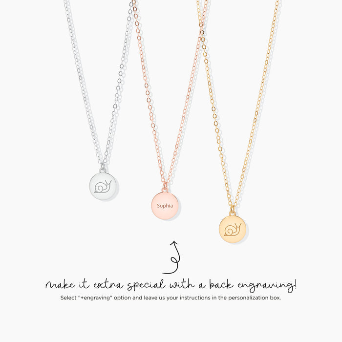 Snail Disc Gold