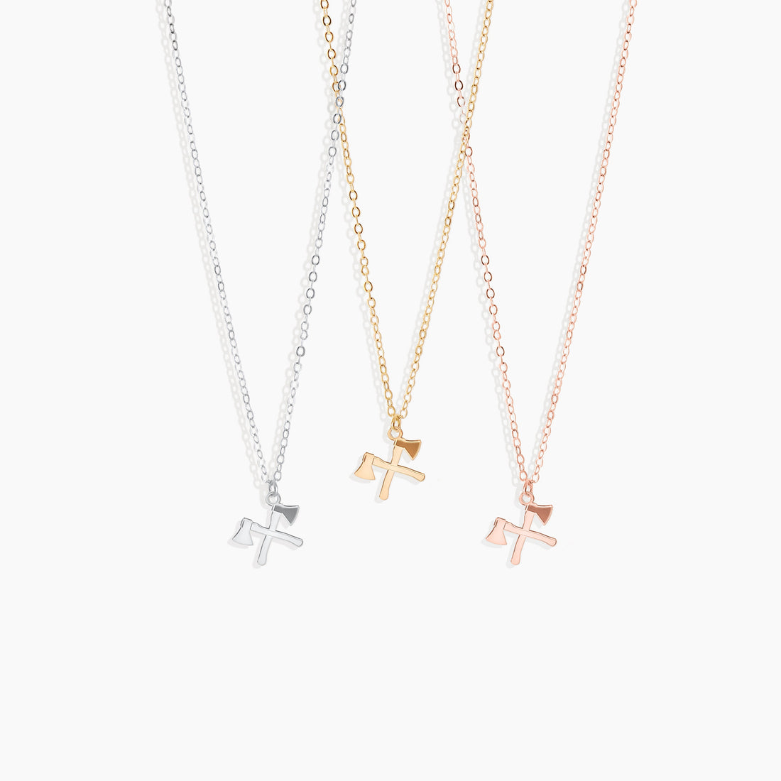 Norse Axes Pendant Necklace