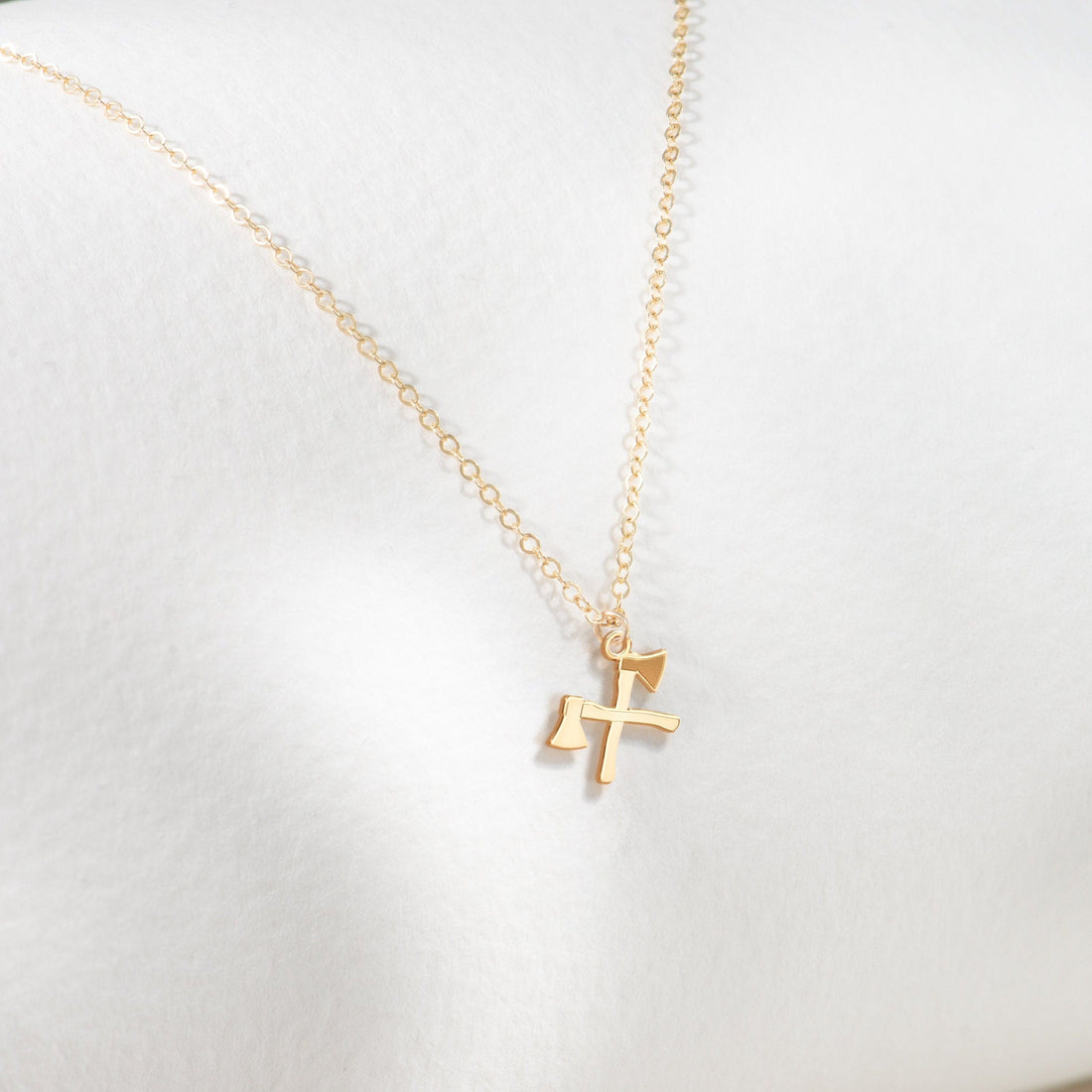Norse Axes Pendant Necklace