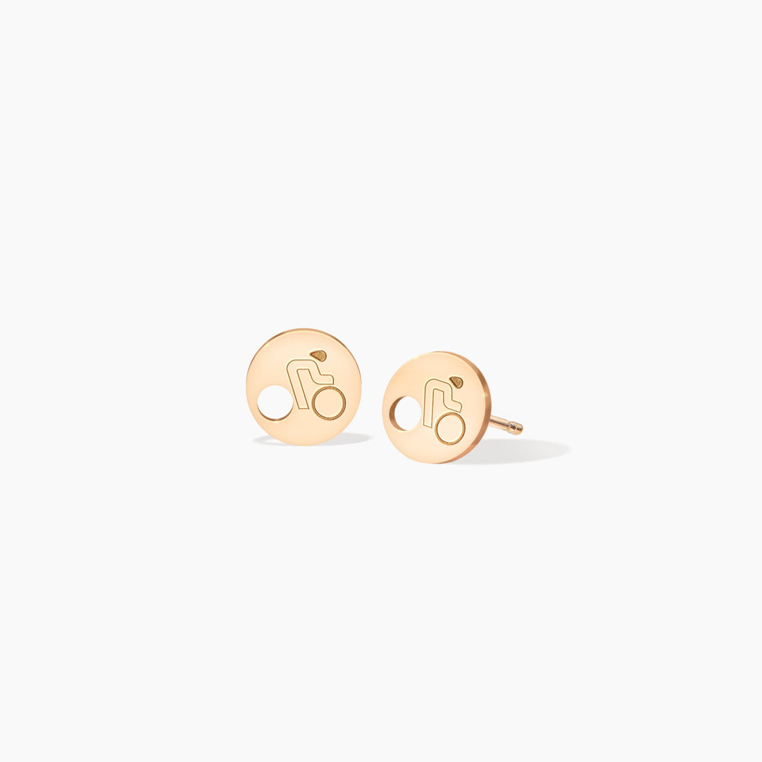 Bike Rider Earrings
