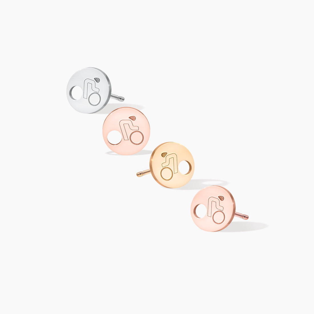Bike Rider Earrings