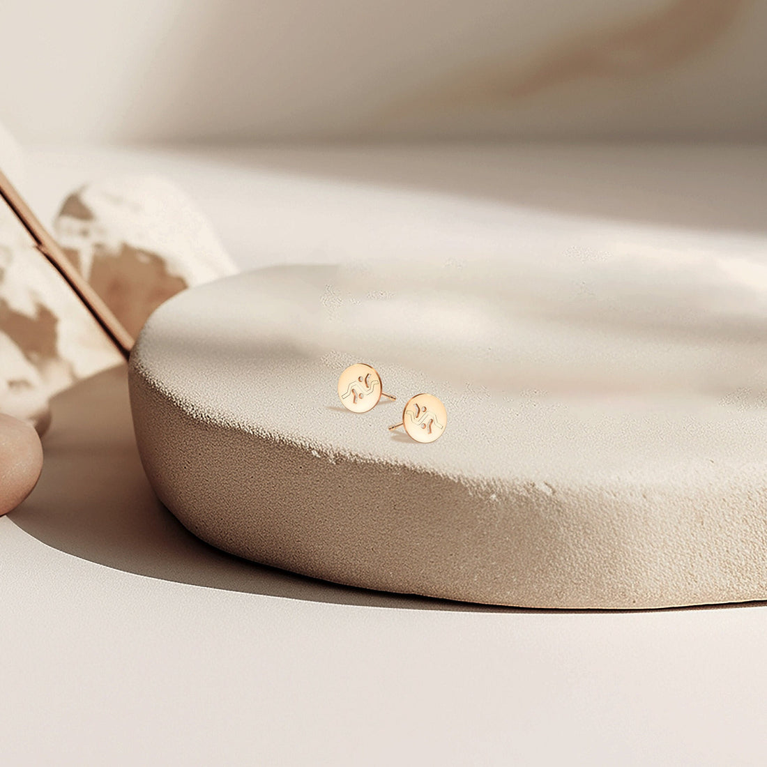Martial Arts Stud Earrings