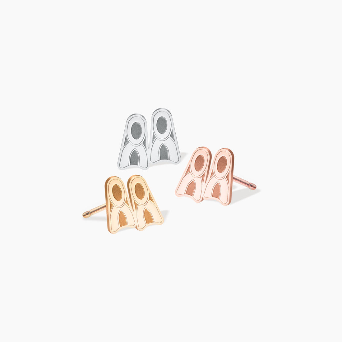Scuba Flippers Earring