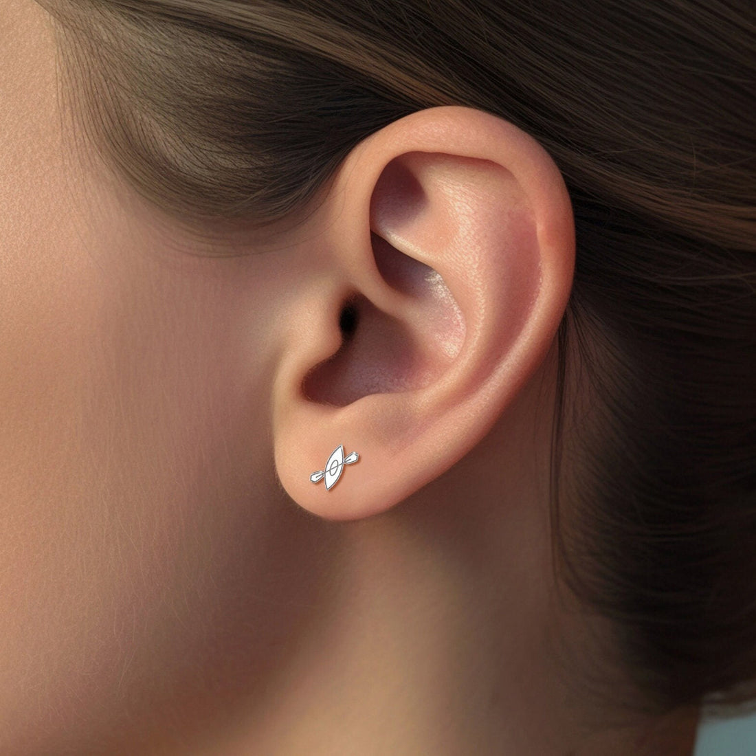 Kayak Stud Earring