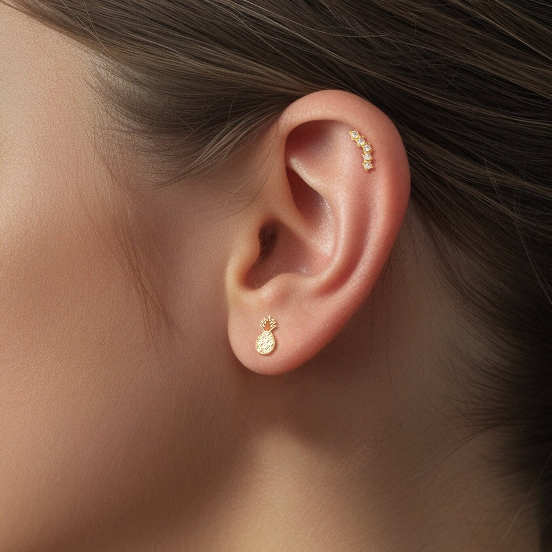 Cute Pineapple Earrings