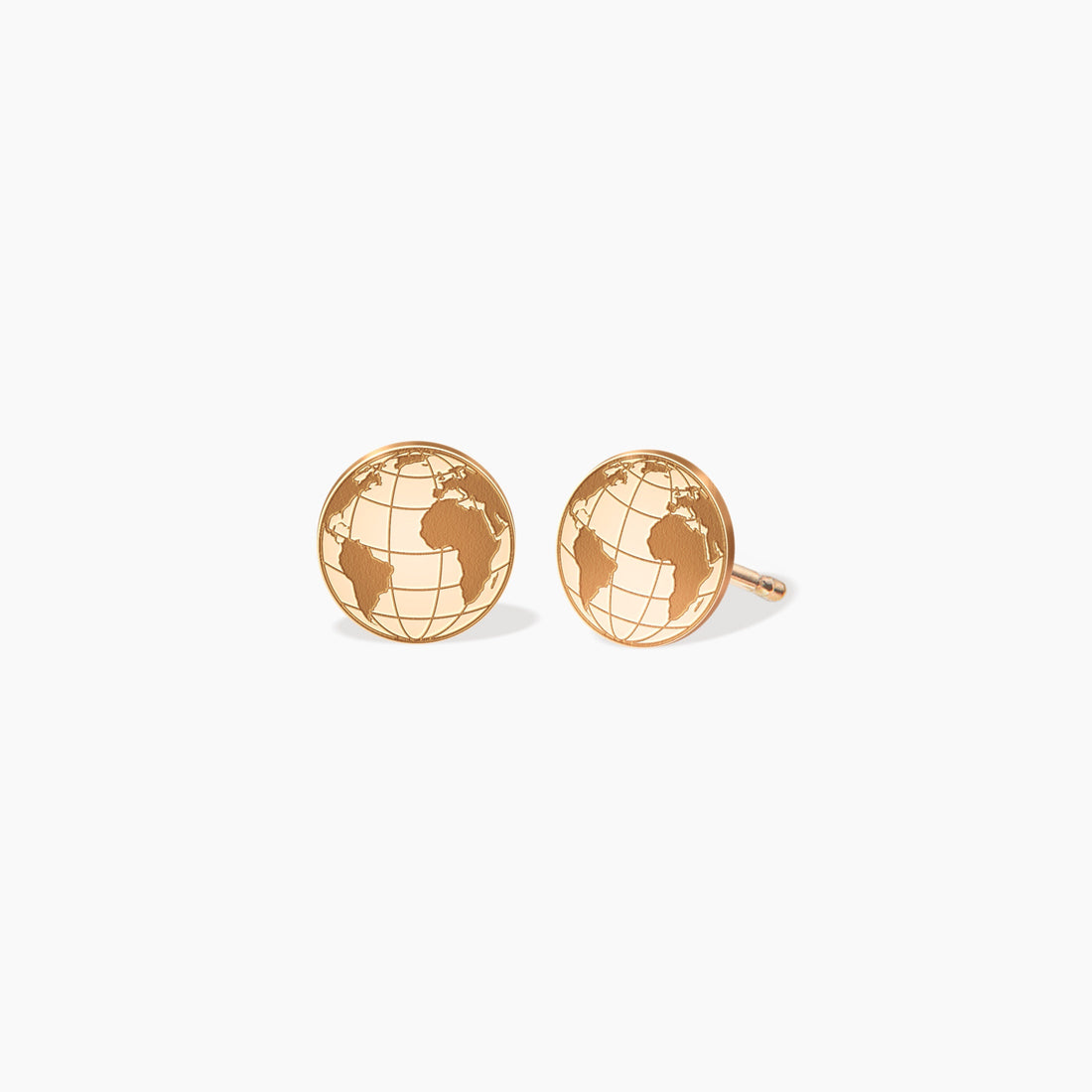 Globe Stud Earrings