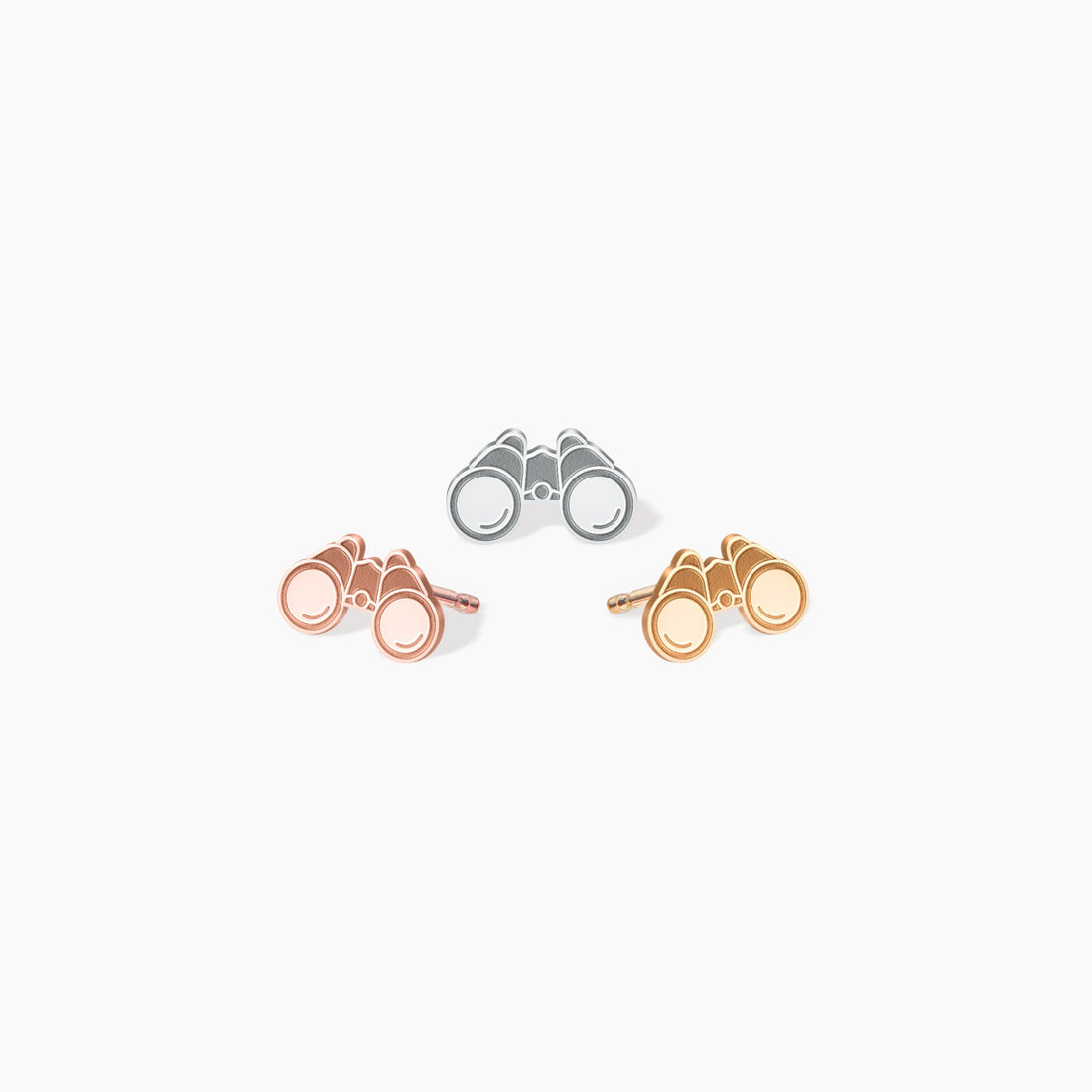 Binocular Earrings