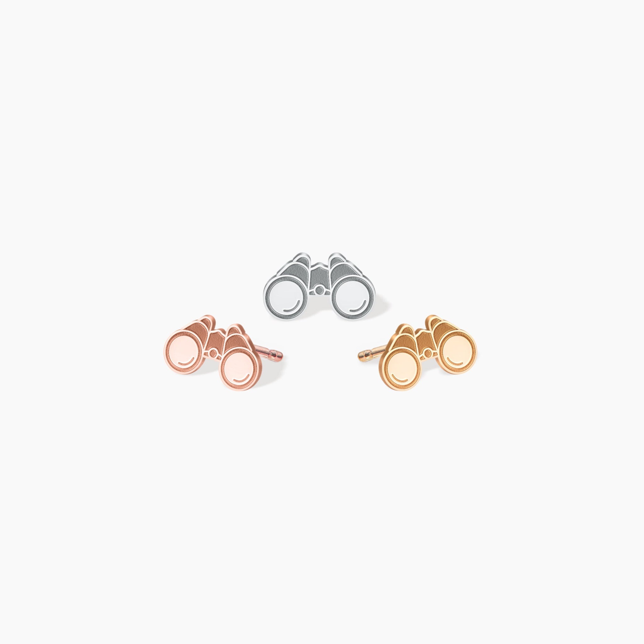 Binocular Earrings