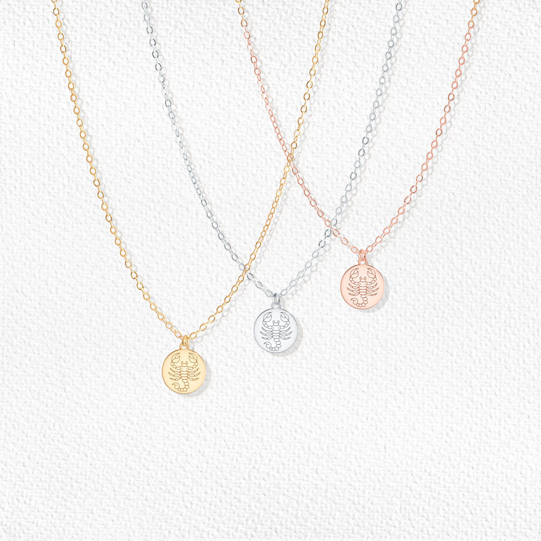 Scorpio Zodiac Pendant Necklace