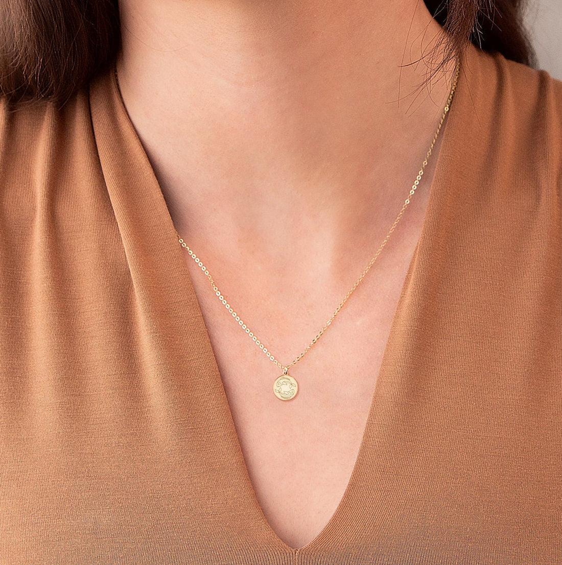 Scorpio Zodiac Pendant Necklace