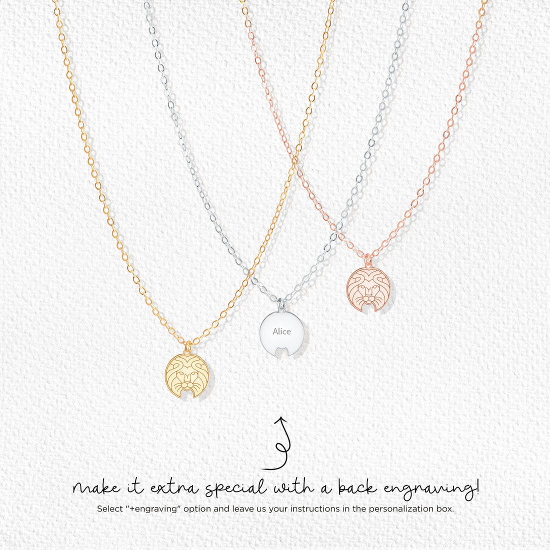 Leo Zodiac Pendant Necklace