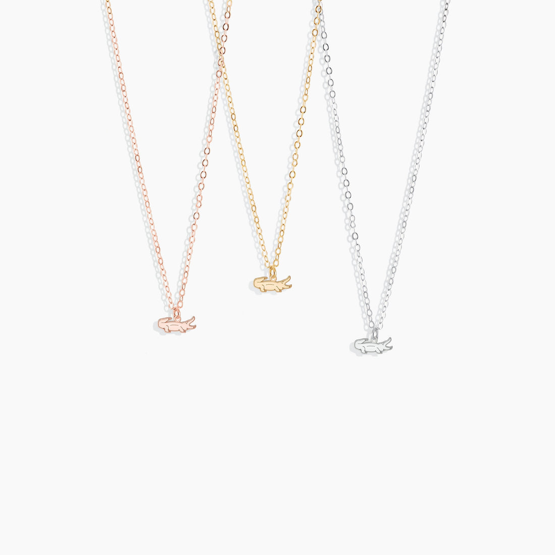 Alligator Pendant Necklace