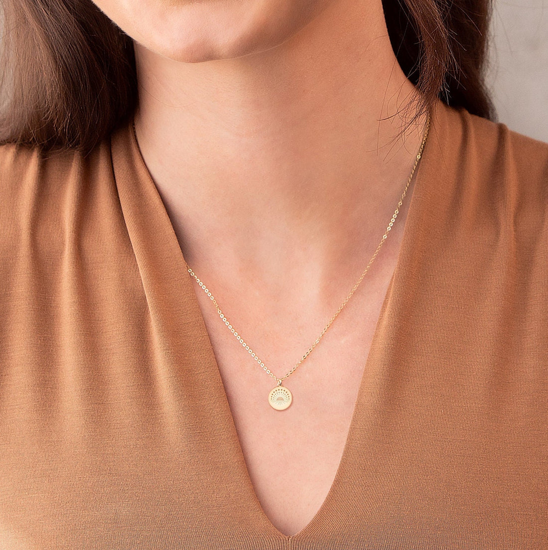 Sunrise Necklace Sun