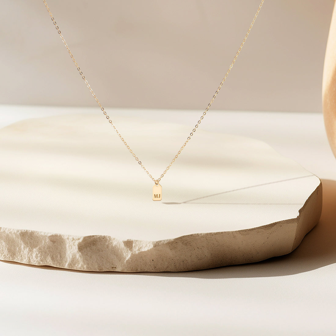 Tiny Tag Necklace
