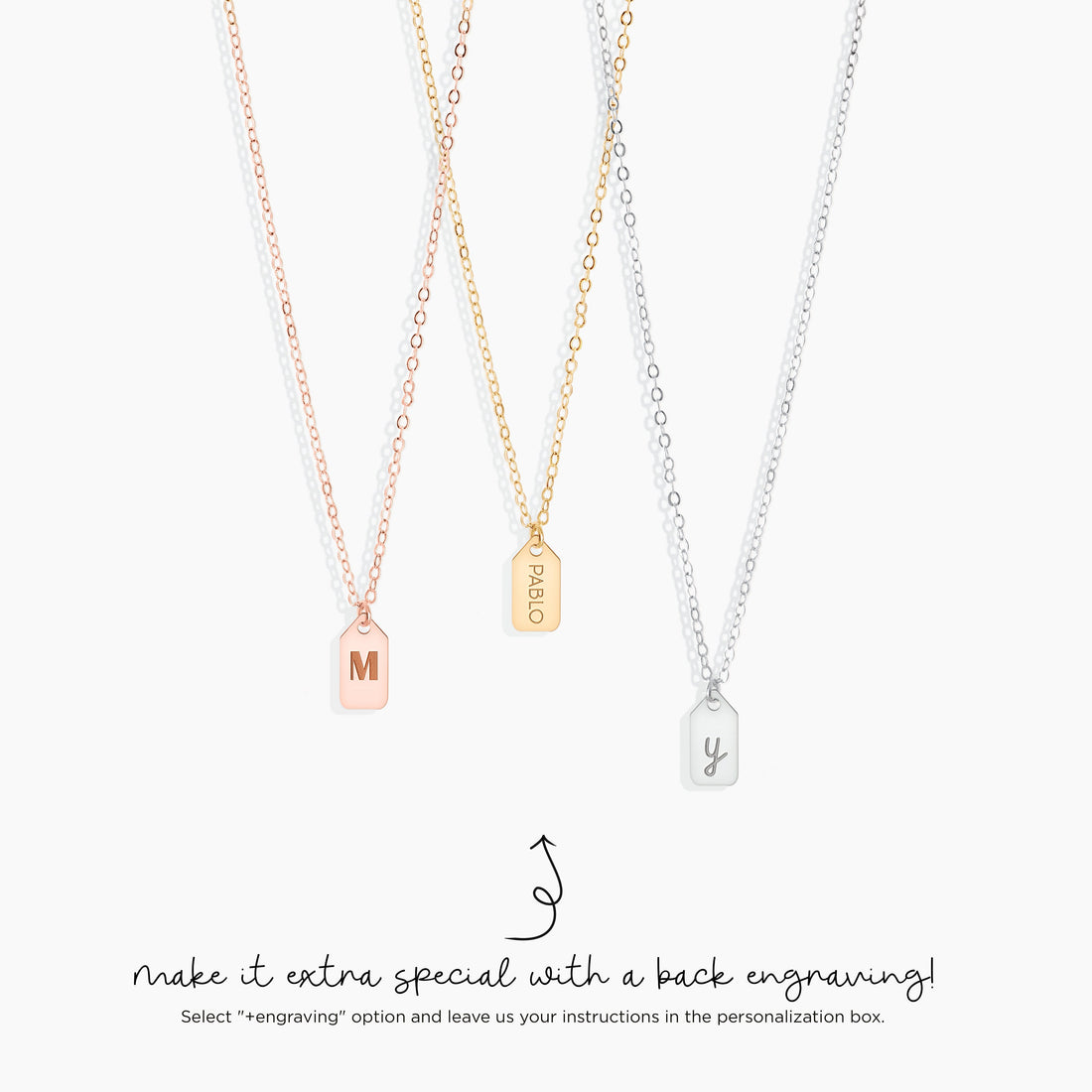 Tiny Tag Necklace