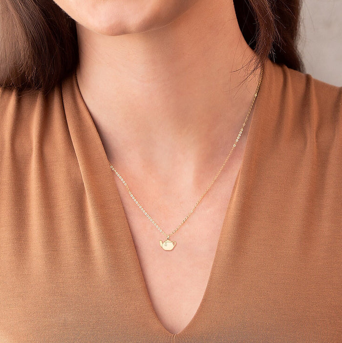 Teapot Necklace