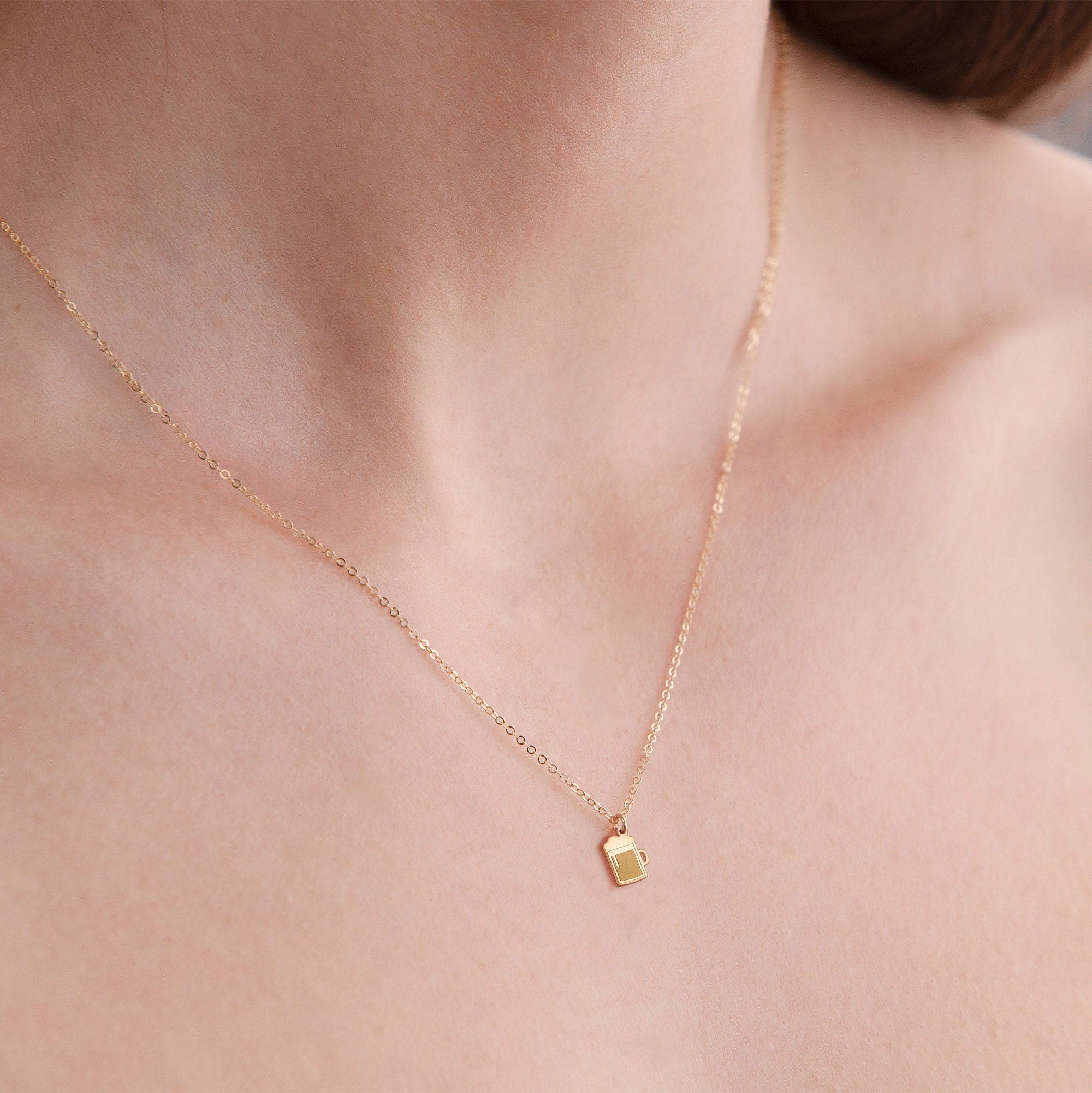 Beer Mug Necklace