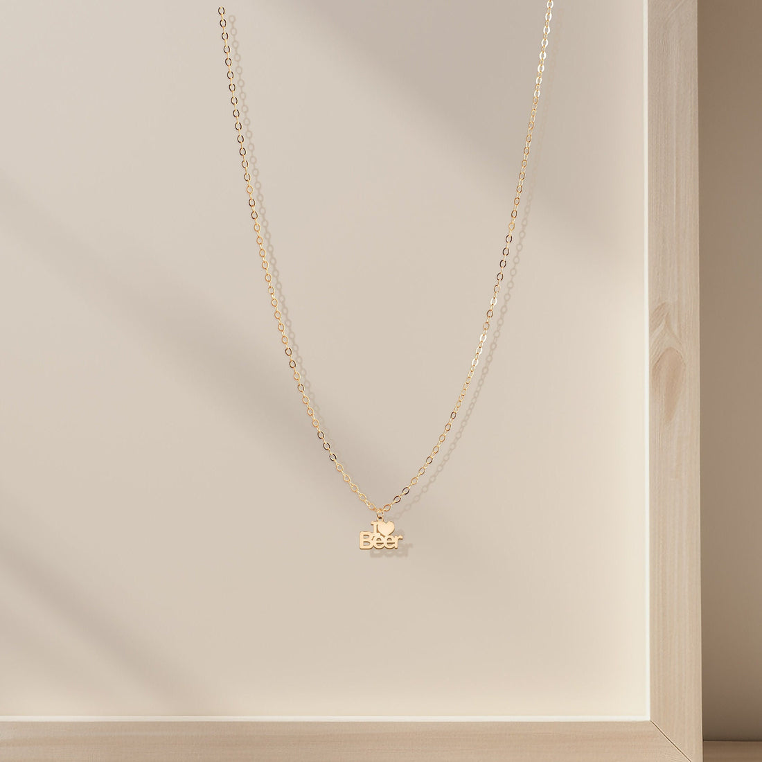I Love Beer Necklace