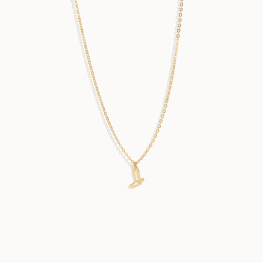 Cowboy Boot Spur Necklace