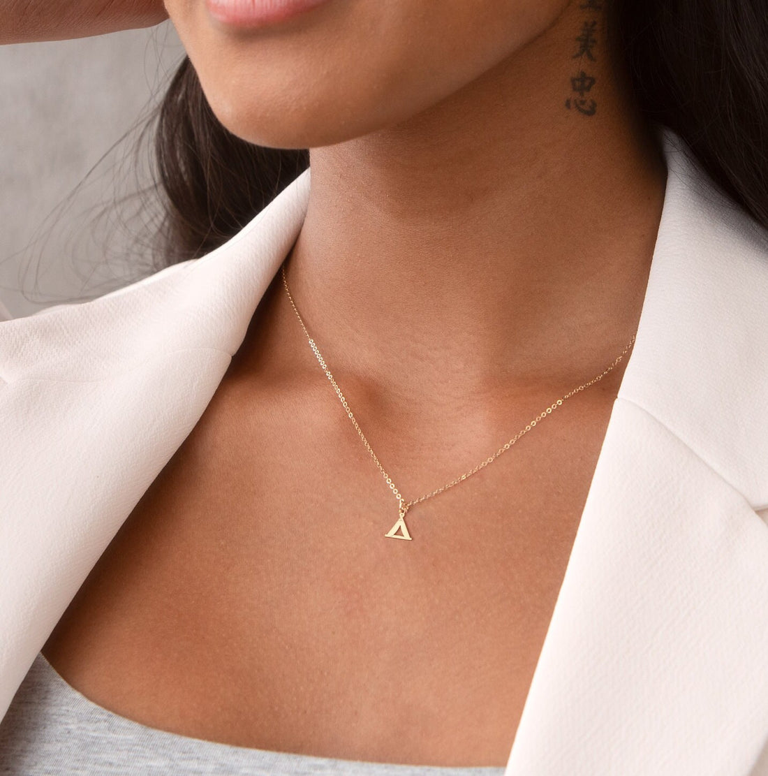 Camping Tent Pendant Necklace
