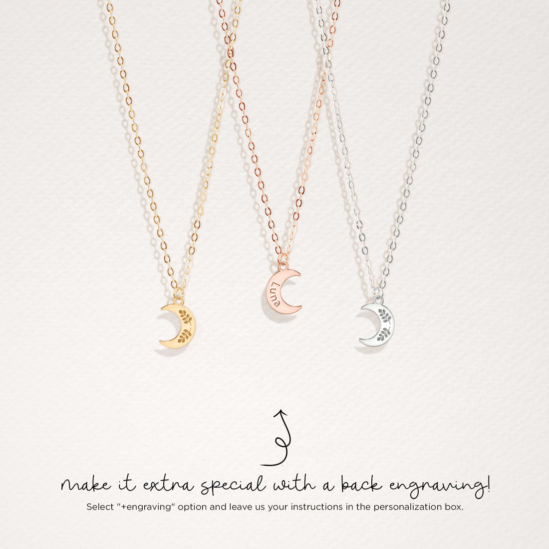 Crescent Floral Moon