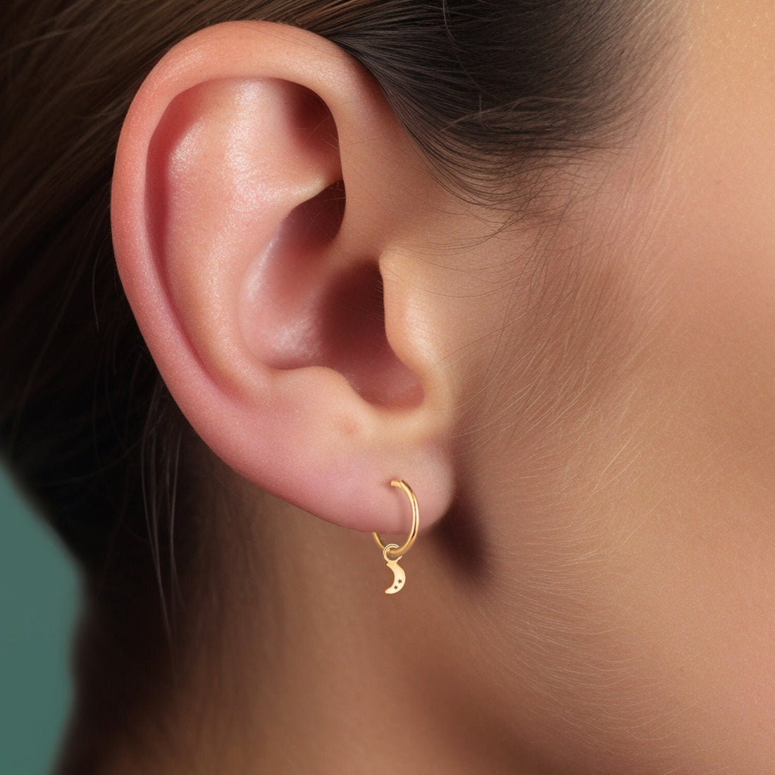 Dainty Crescent Moon