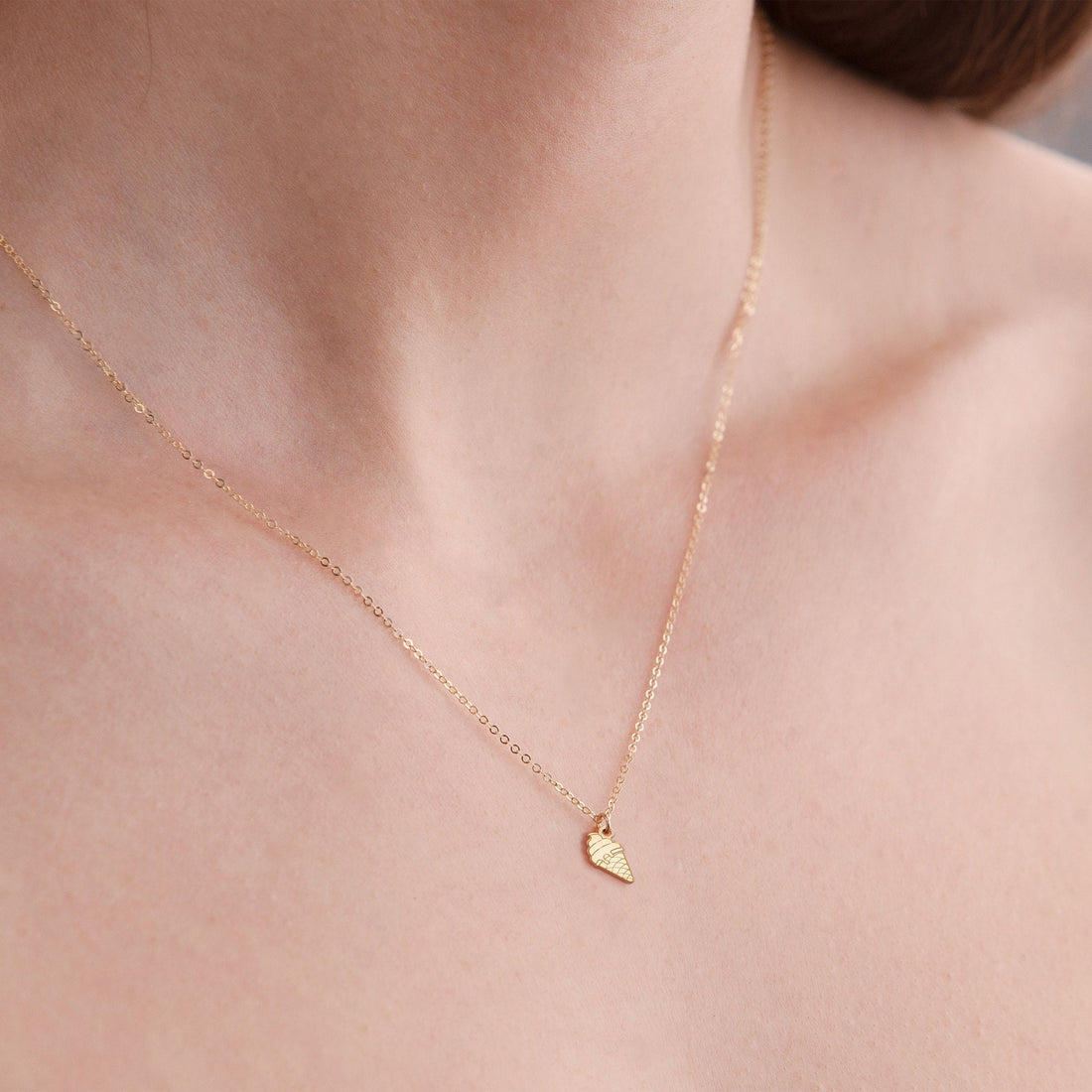 Ice-cream Necklace 14k