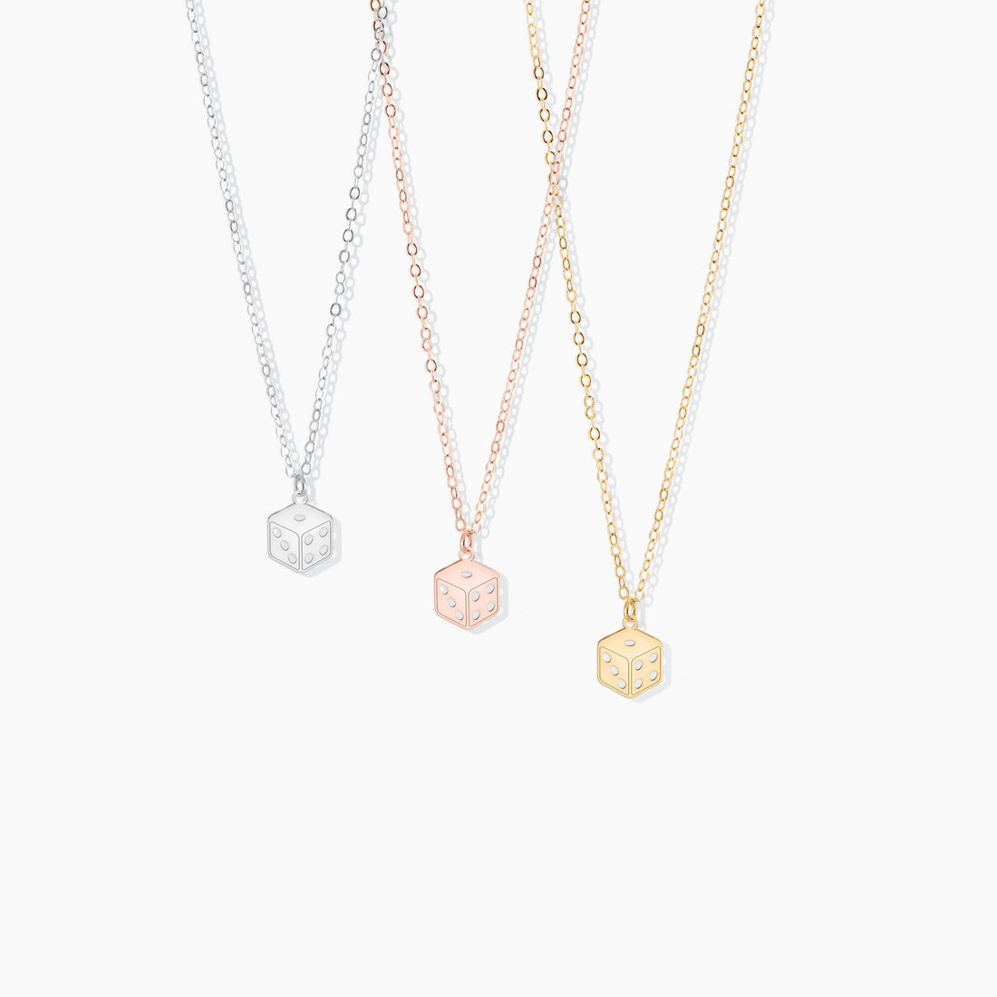 Dice Pendant Necklace