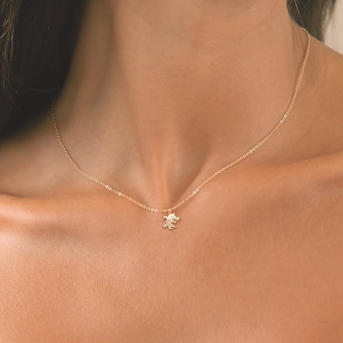 Gator Charm Necklace