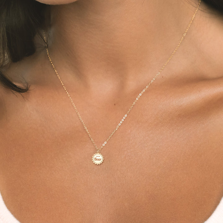 Beer Cap Necklace