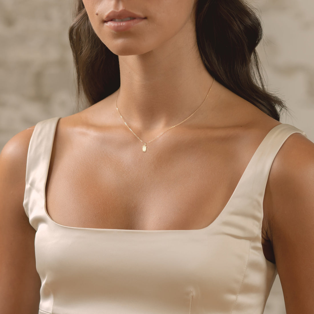 Coffee Cup Pendant Necklace