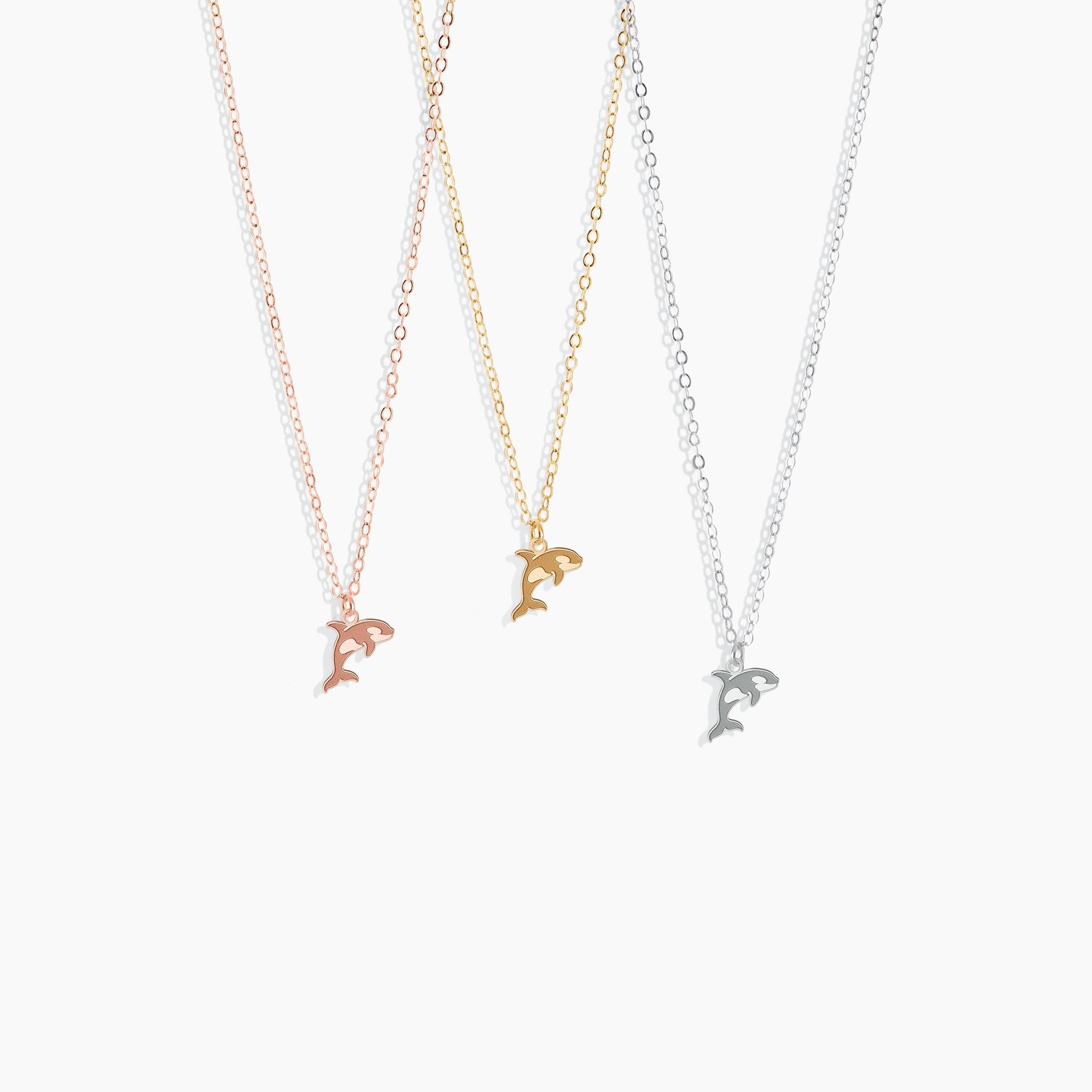 Orca Charm Necklace