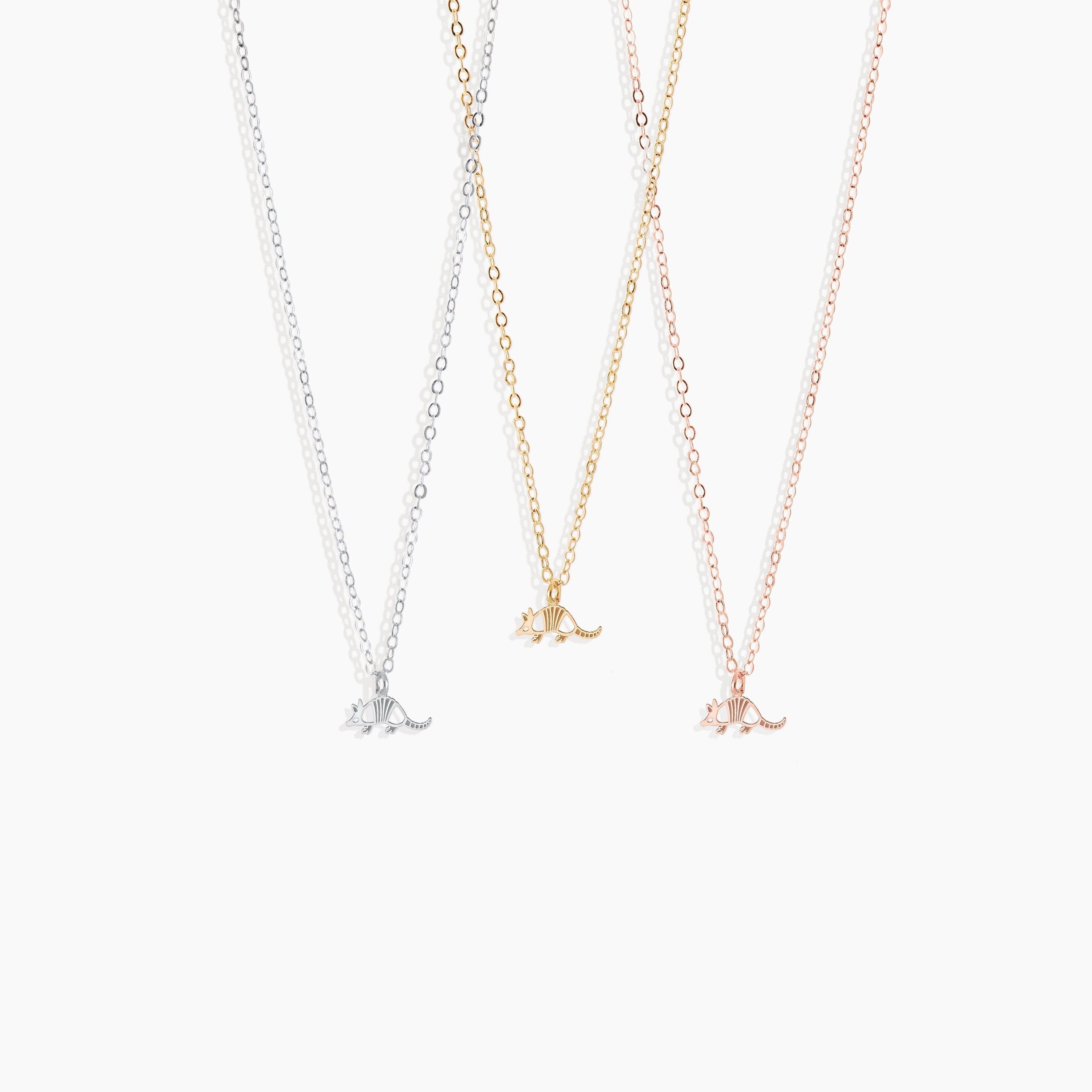 Armadillo Charm Necklace