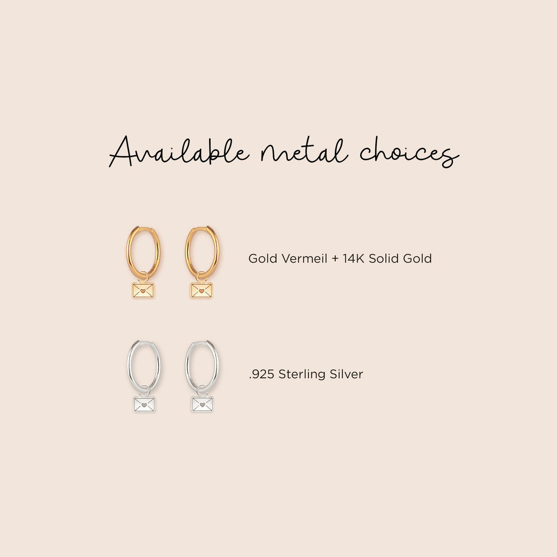 Love Letter Envelope Drop Earrings