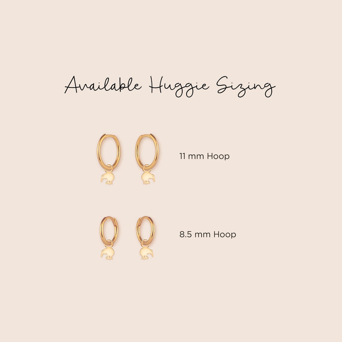 Huggie Charm Earring Charm Huggie Hoops