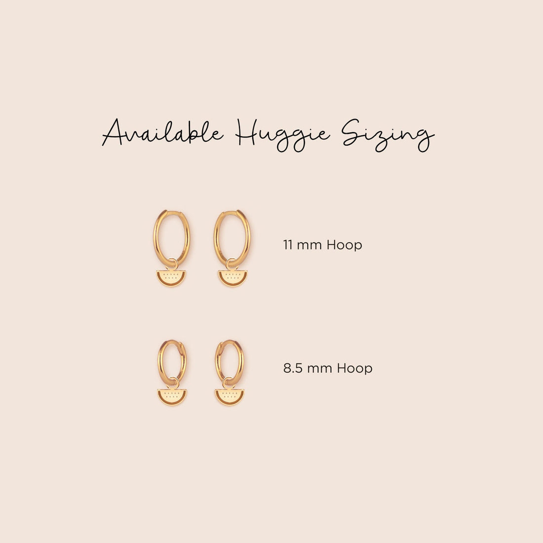 Watermelon Huggie Hoop