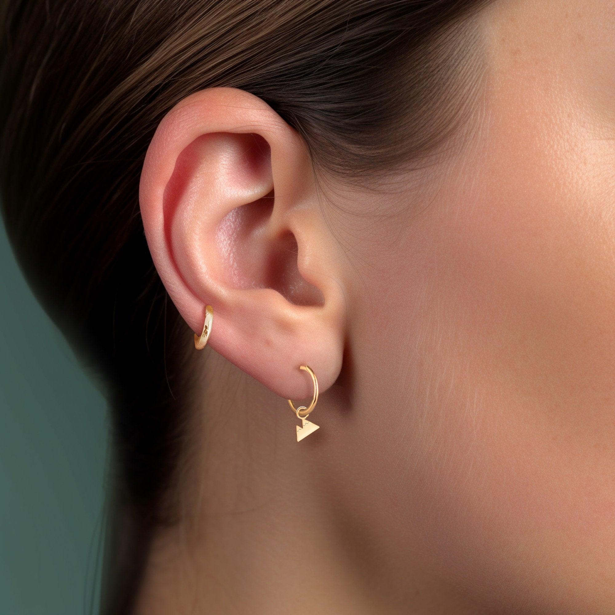 Camping Tent Drop Earrings