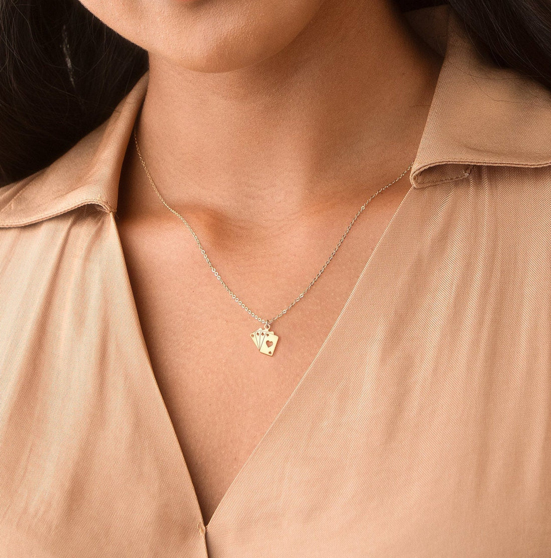 Deck Of Cards Necklace