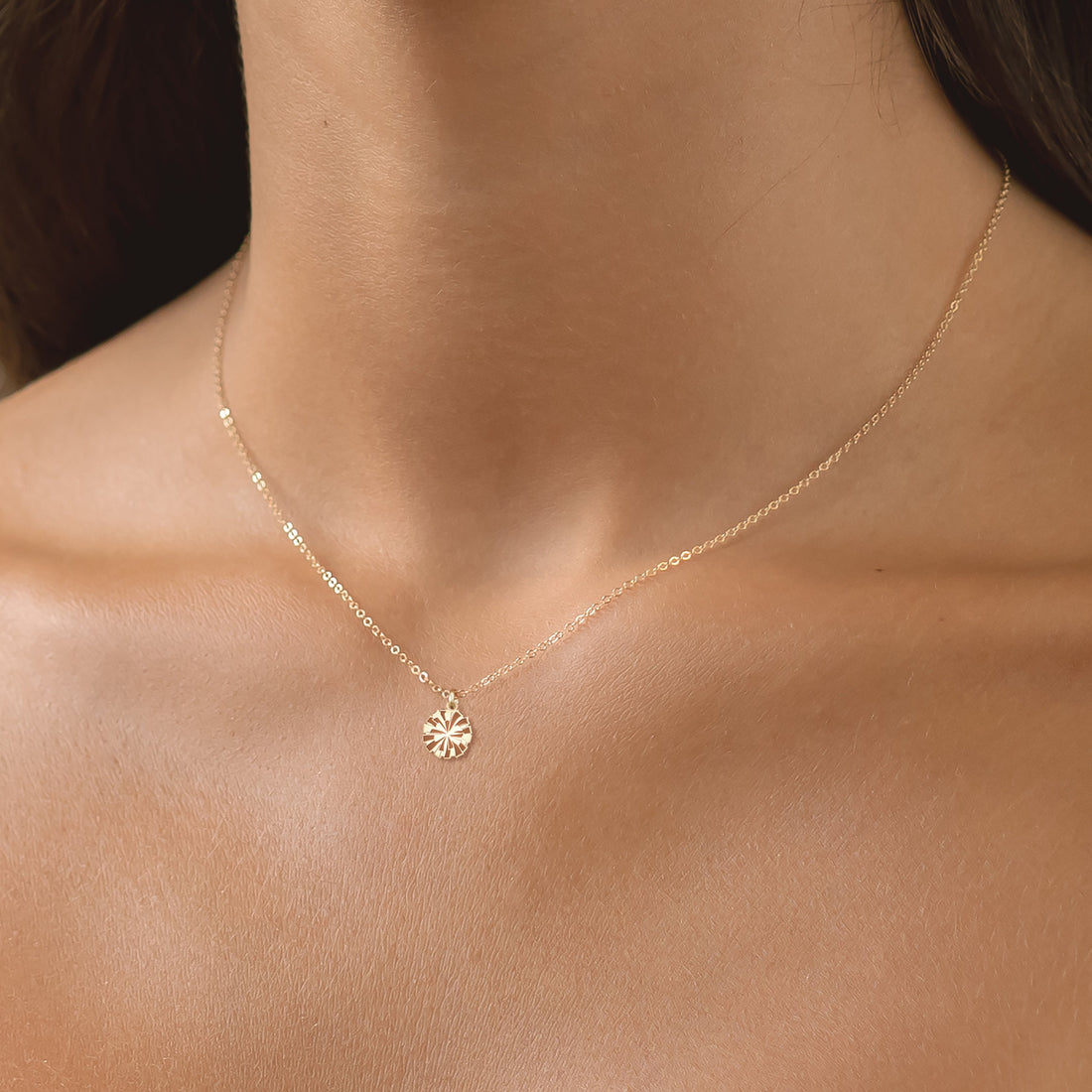 Pompom Charm Necklace