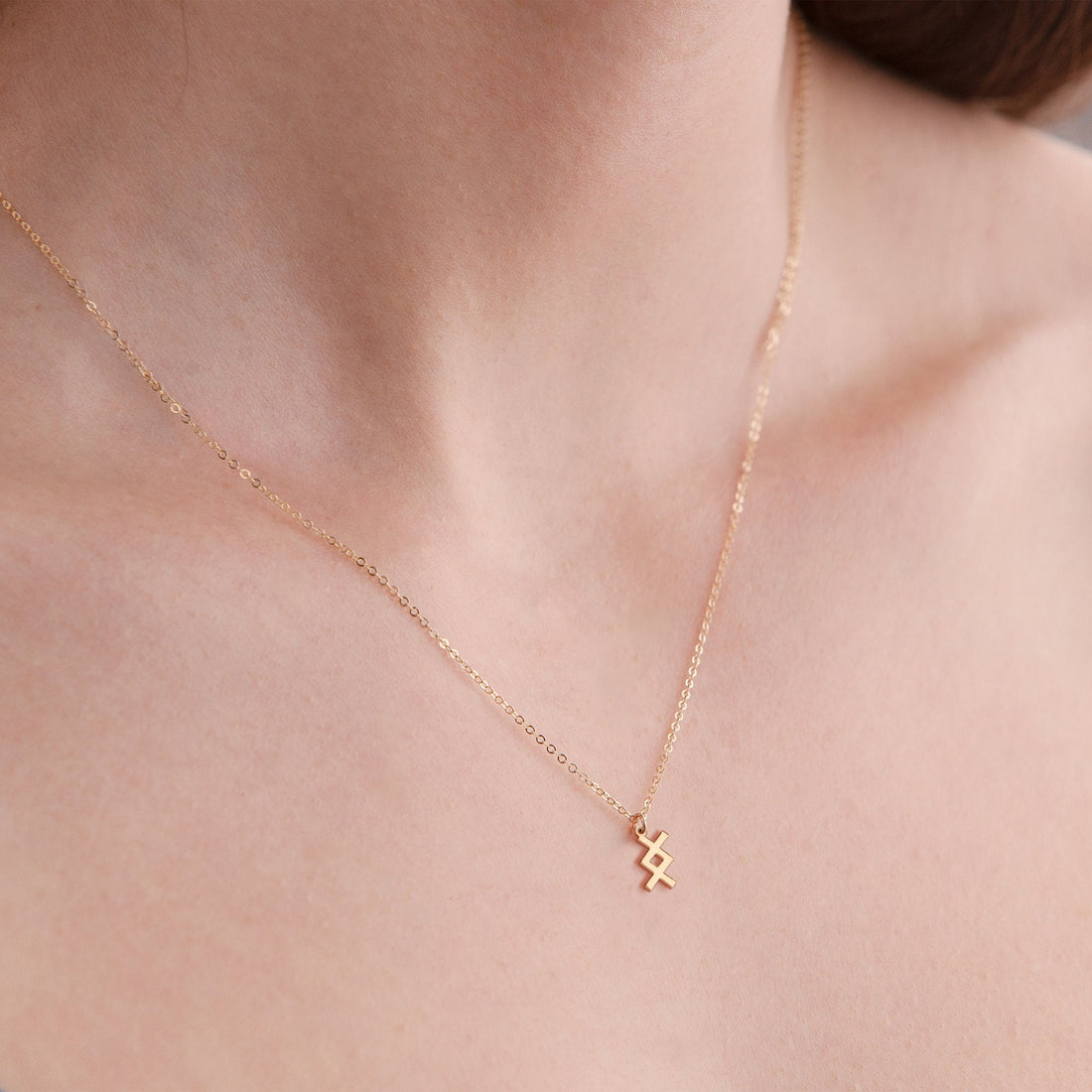 Runes Charm Necklace