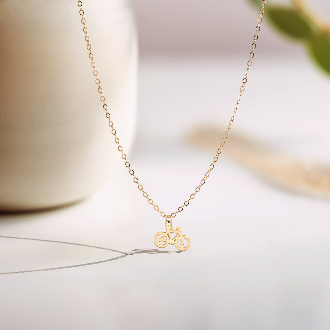 Bicycle Charm Necklace