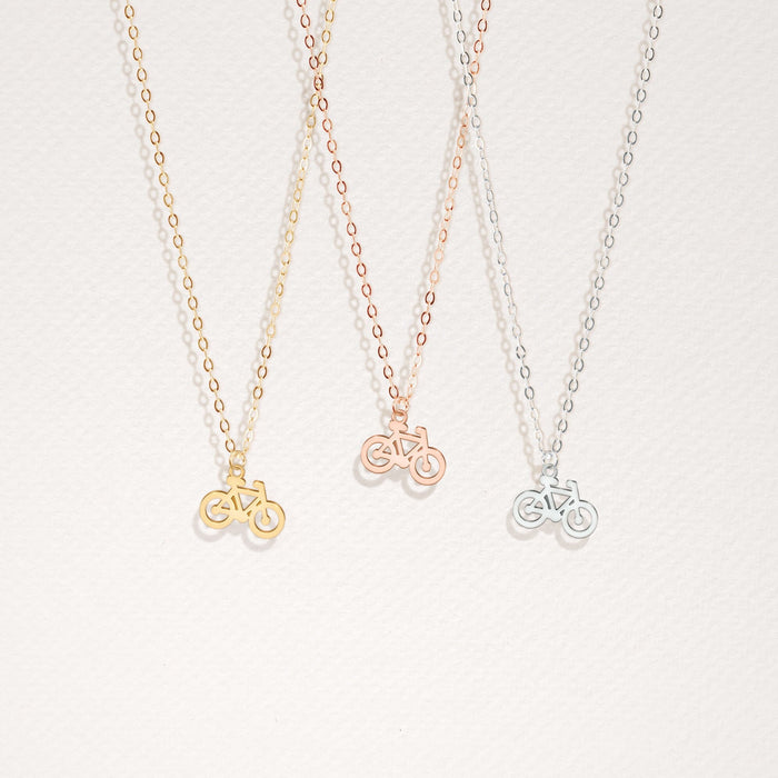 Bicycle Charm Necklace
