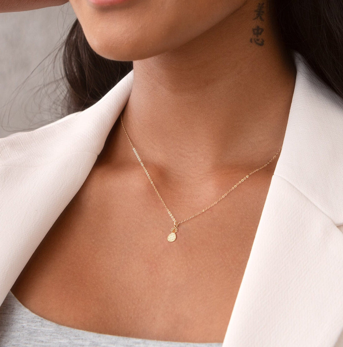 Pineapple Pendant Necklace