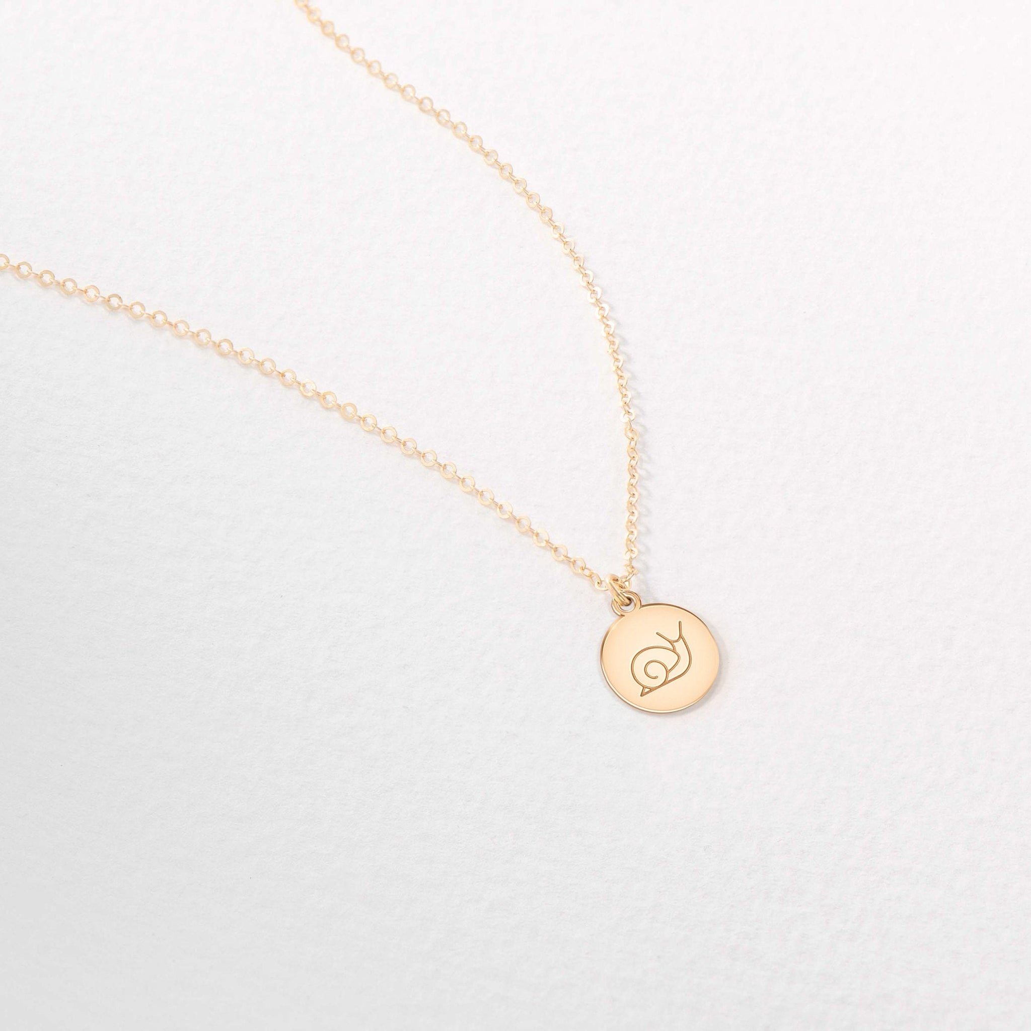 Snail Disc Gold