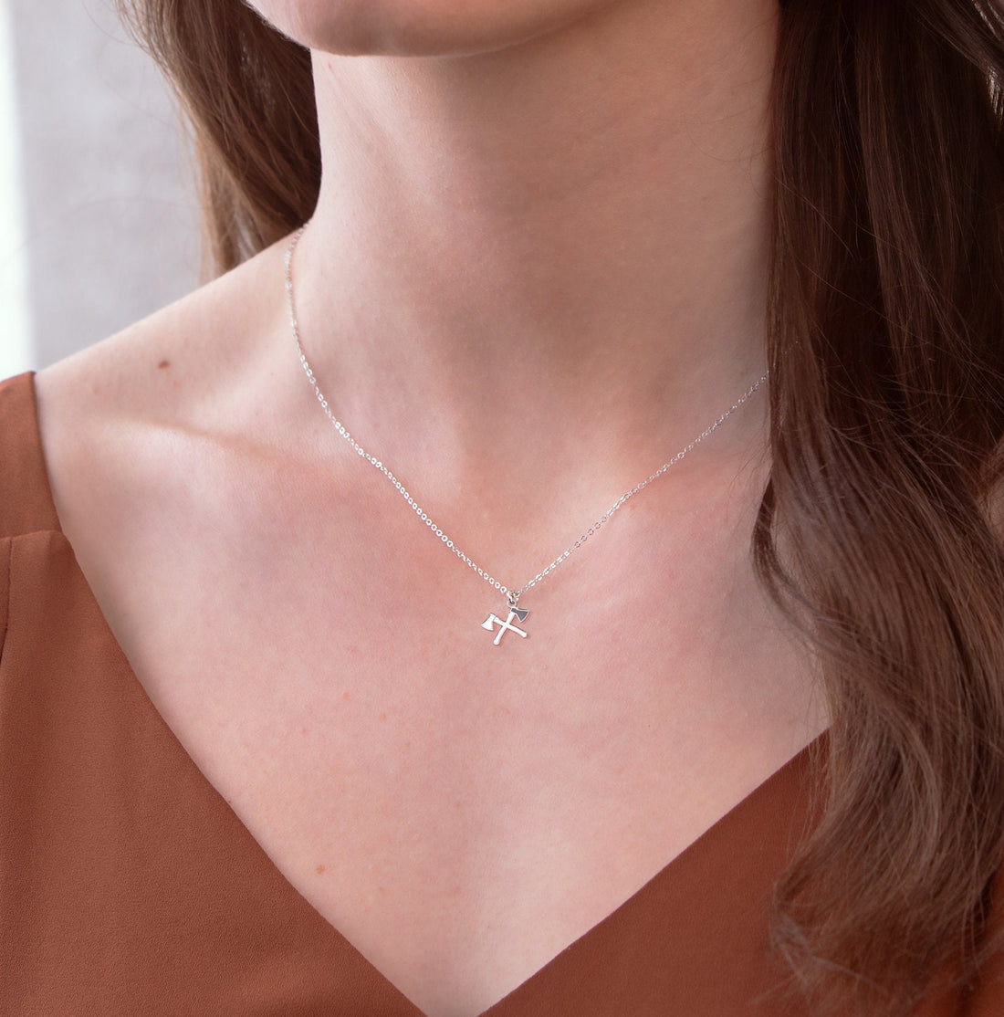 Norse Axes Pendant Necklace