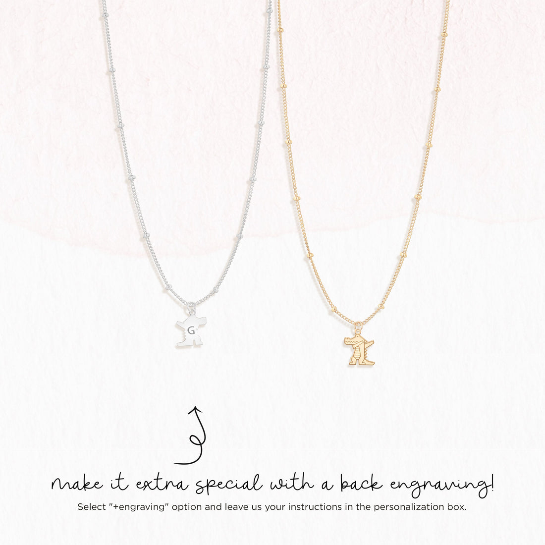 Adorable Alligator Beady Necklace
