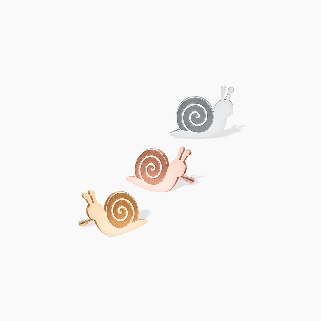 Small Snail Stud